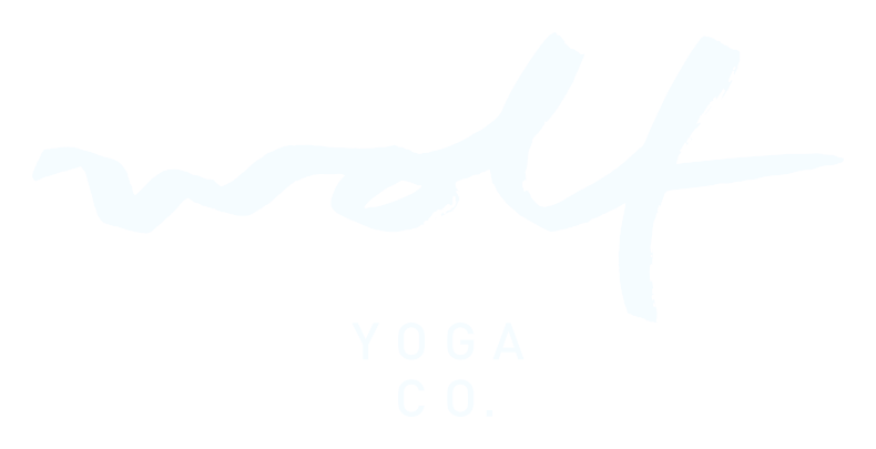 wolf — the one-stroke brush wordmark, glowing like the studio's neon sign